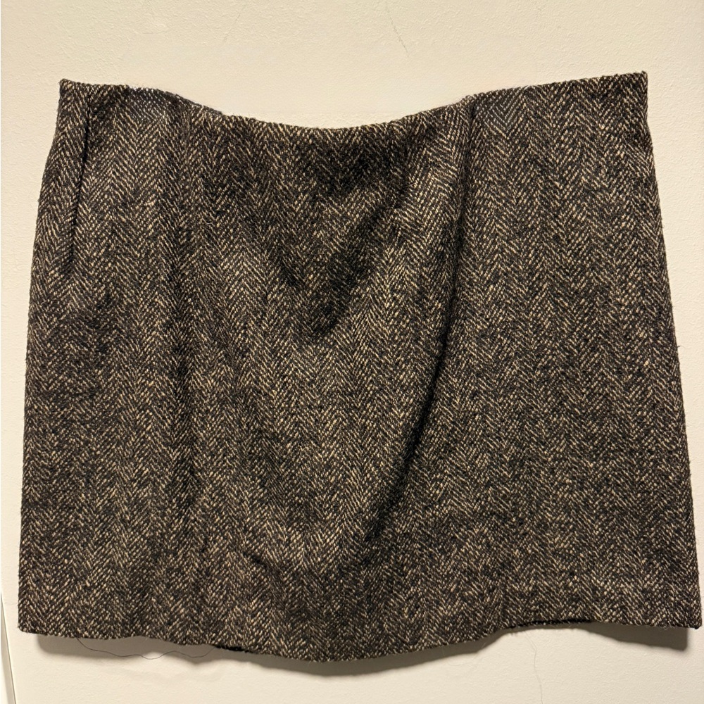 Pattern Mini Skirt